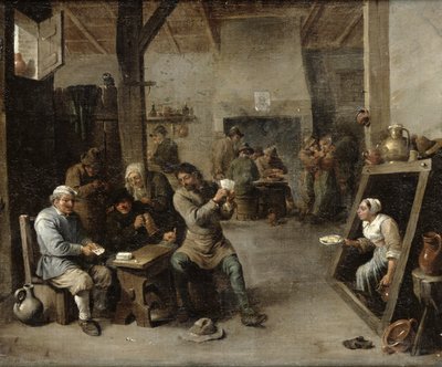 Die Kartenspieler von David Teniers the Younger